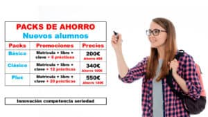 Nuevos Packs Ahorro 2026 Autoescuela Camponuevo